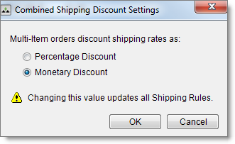 eBay combined shipping discount settings